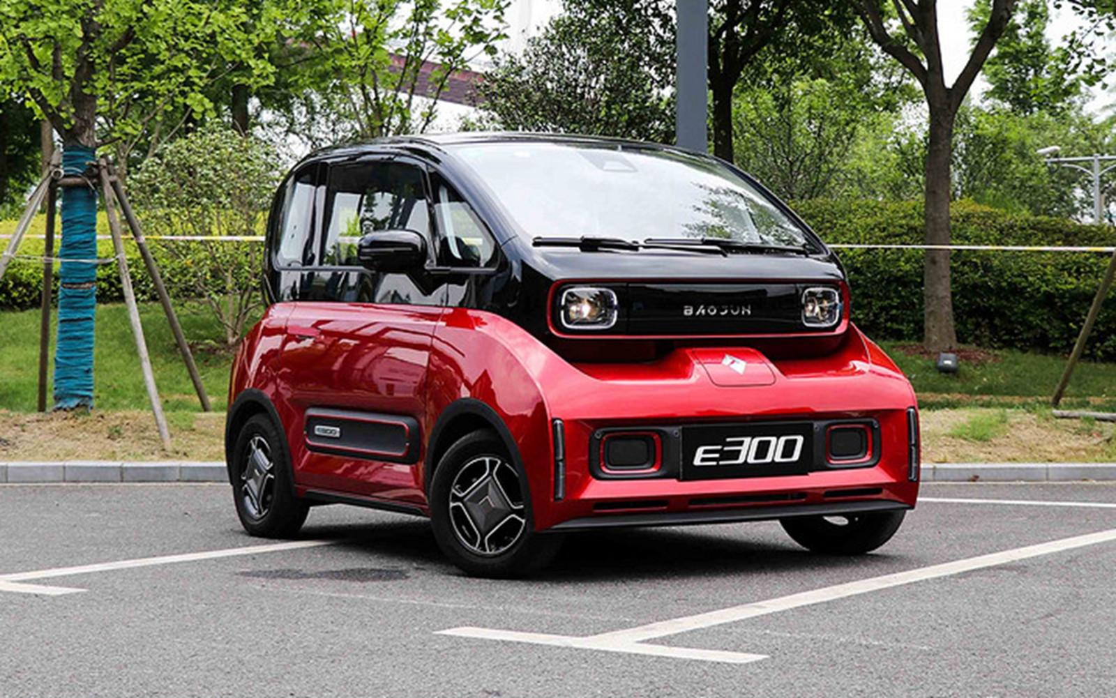 宝骏e300报价,宝骏e300新能源报价及图片